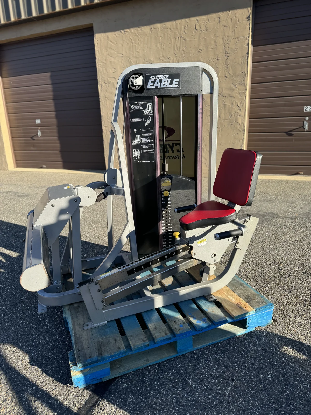 Cybex Eagle Horizonstal Calf Raise – photo 1