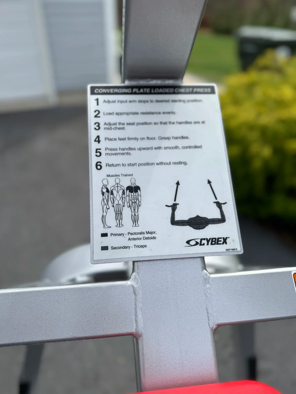 Cybex Advanced Incline Chest Press – photo 2